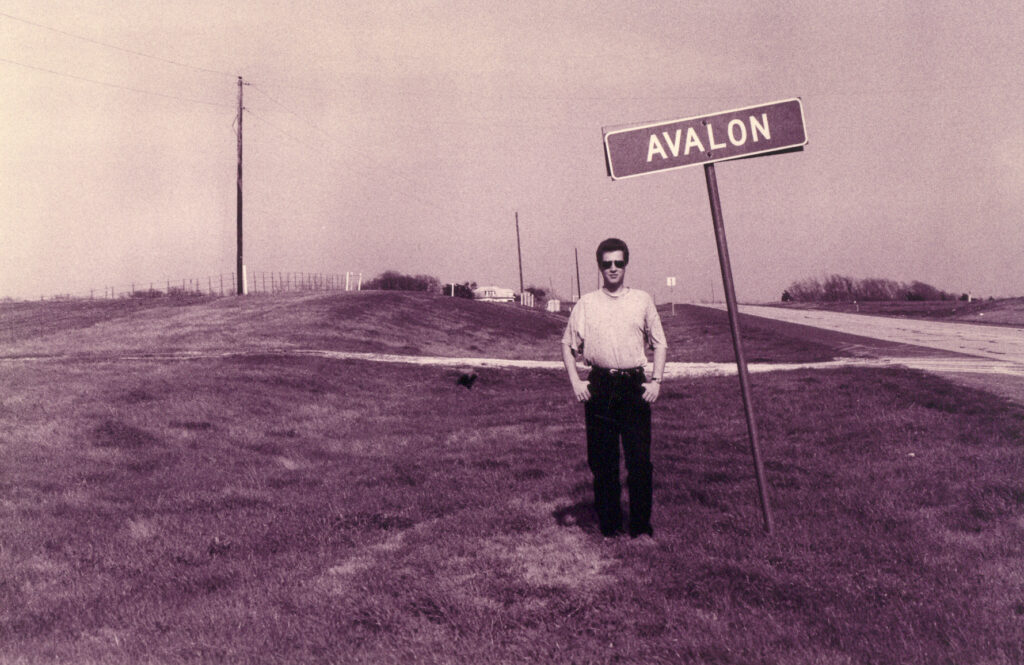 High School Era Park, at the edge of Avalon, Texas.