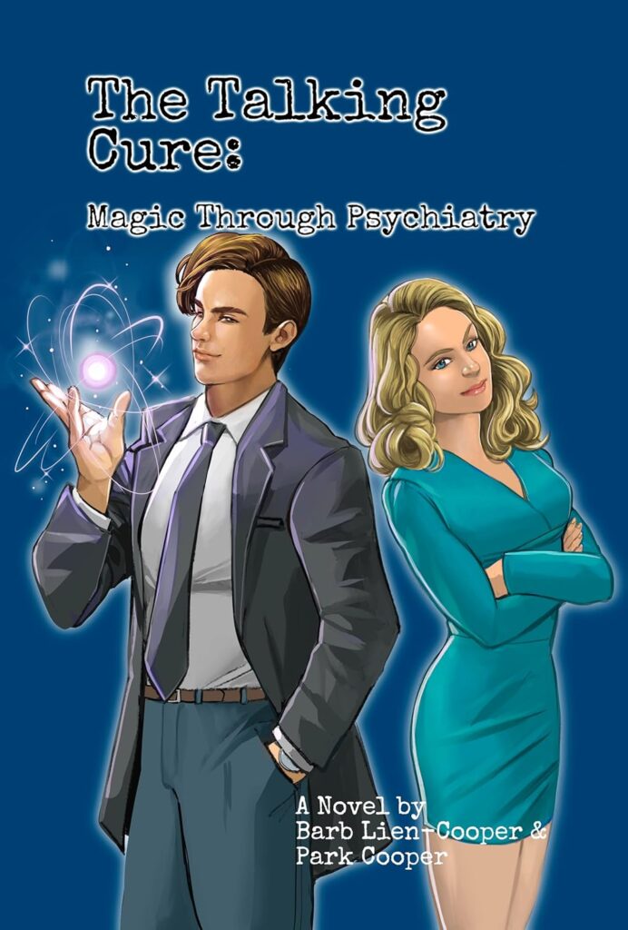 Our NEW cover for The Talking Cure (Book One)