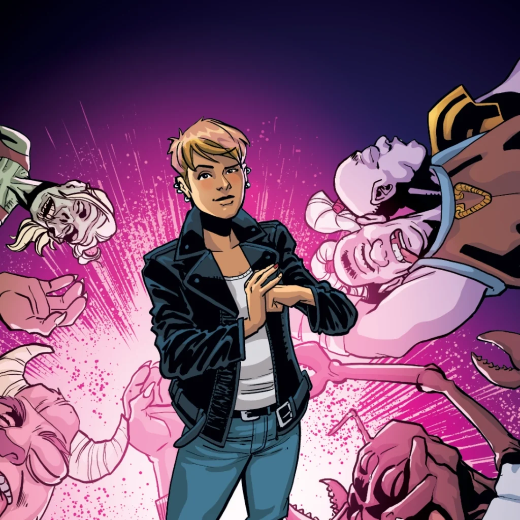 Gun Street Girl - graphic novel by Wicker Man Studios + Lucha Comics